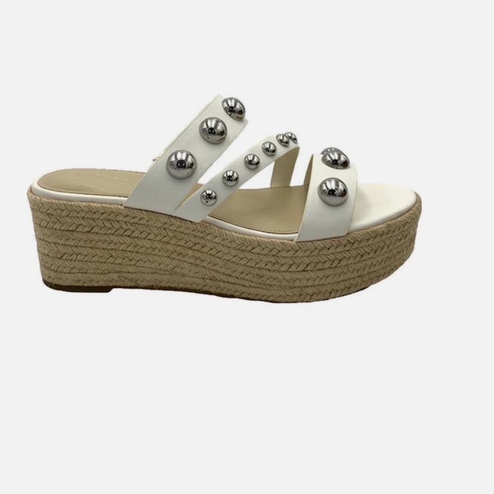Marc Fisher NWOT white espadrille platform sandals